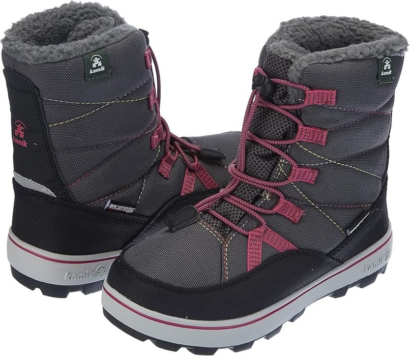 Kamik Charlie зимові чобітки для дівчинки, дуже теплі, 34-35р., 22.5 с