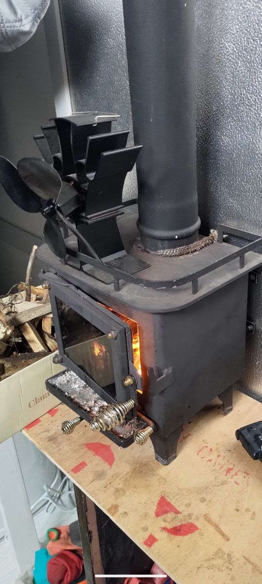 Kominek/ mini koza do kampera, przyczepy kempingowej mini Cubic Stove