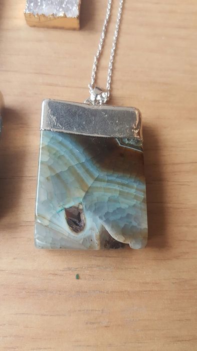 Pendentes para colar pedras semi-preciosas