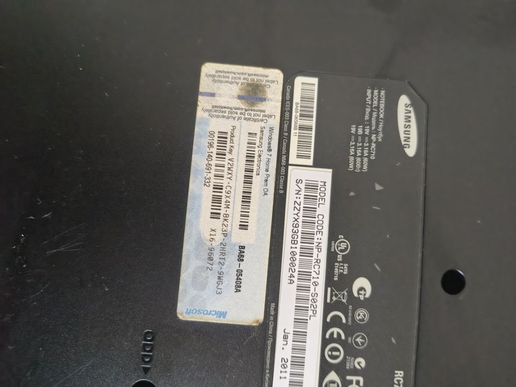 Samsung RC 710..