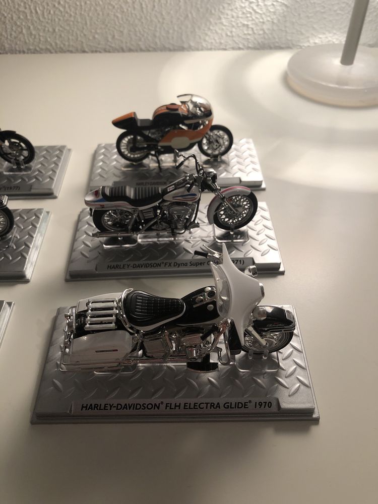 Harley-Davidson miniaturas de coleção