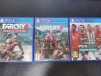 Far cry 3, 4 i PES 2021 PS4