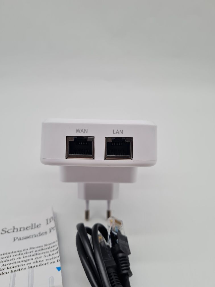 Wzmacniacz sygnału Wi-Fi 1200 Mbit/s z portem LAN/WAN 5GHz/2,4GHz