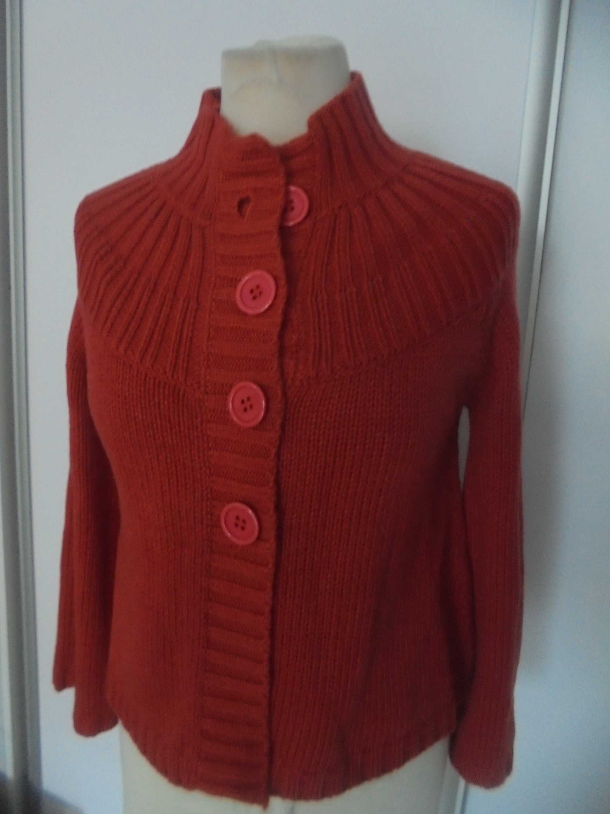 sweter w roz 42 biust100/103 cm / biodra luzne / dł 52 cm