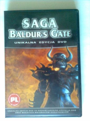 Saga Baldurs Gate- unikalna edycja DVDx2+ książka