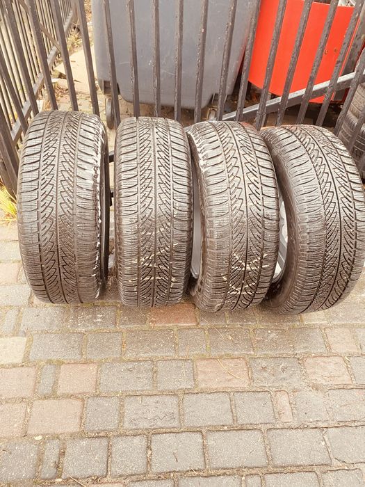 Alufelgi audi q5 18 oponami zimowymi 255/60r18