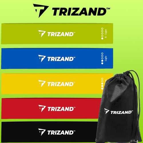 Zestaw gum do ćwiczeń- 5szt Trizand