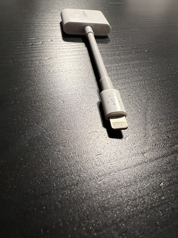 Adaptador Lightning para 2 saidas Lightning
