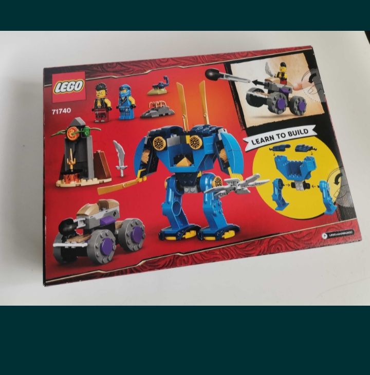 Nowe klocki LEGO NINJAGO 71740 Elektro-Mech Jaya klocki lego ninjago