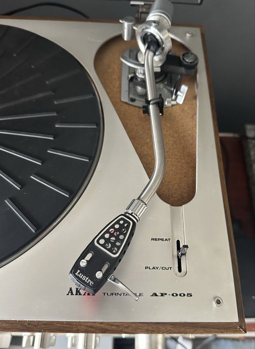 Akai AP-005 -+ Braço Acos Lustre GST-1 - Gira discos vintage