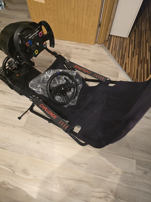 Kierownica thrustmaster t300+playseat chalenge+ nakladka f1 i T3PM