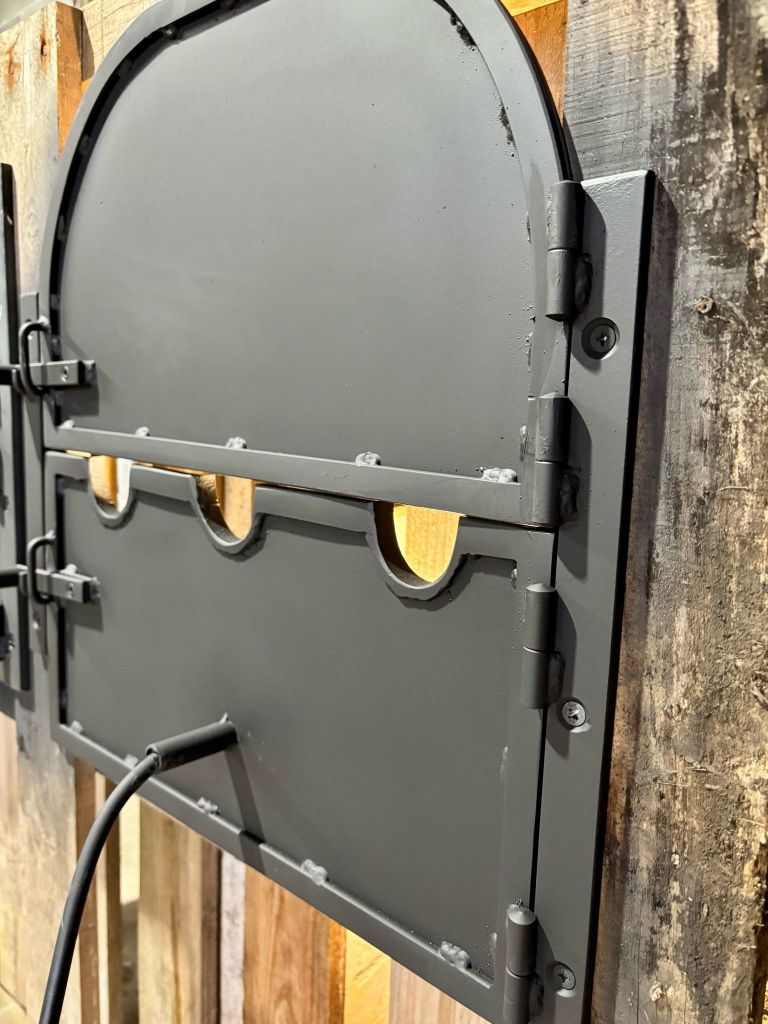 Porta para forno a lenha