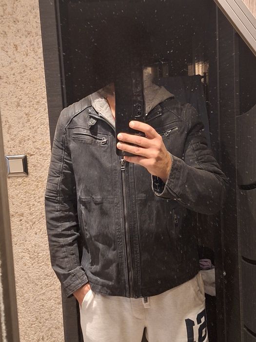 Kurtka skórzana XXL