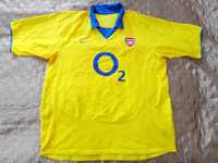 Arsenal Londyn xl 188 męska koszulka żółta O2 idealna