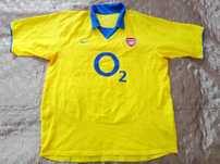 Arsenal Londyn xl 188 męska koszulka żółta O2 idealna
