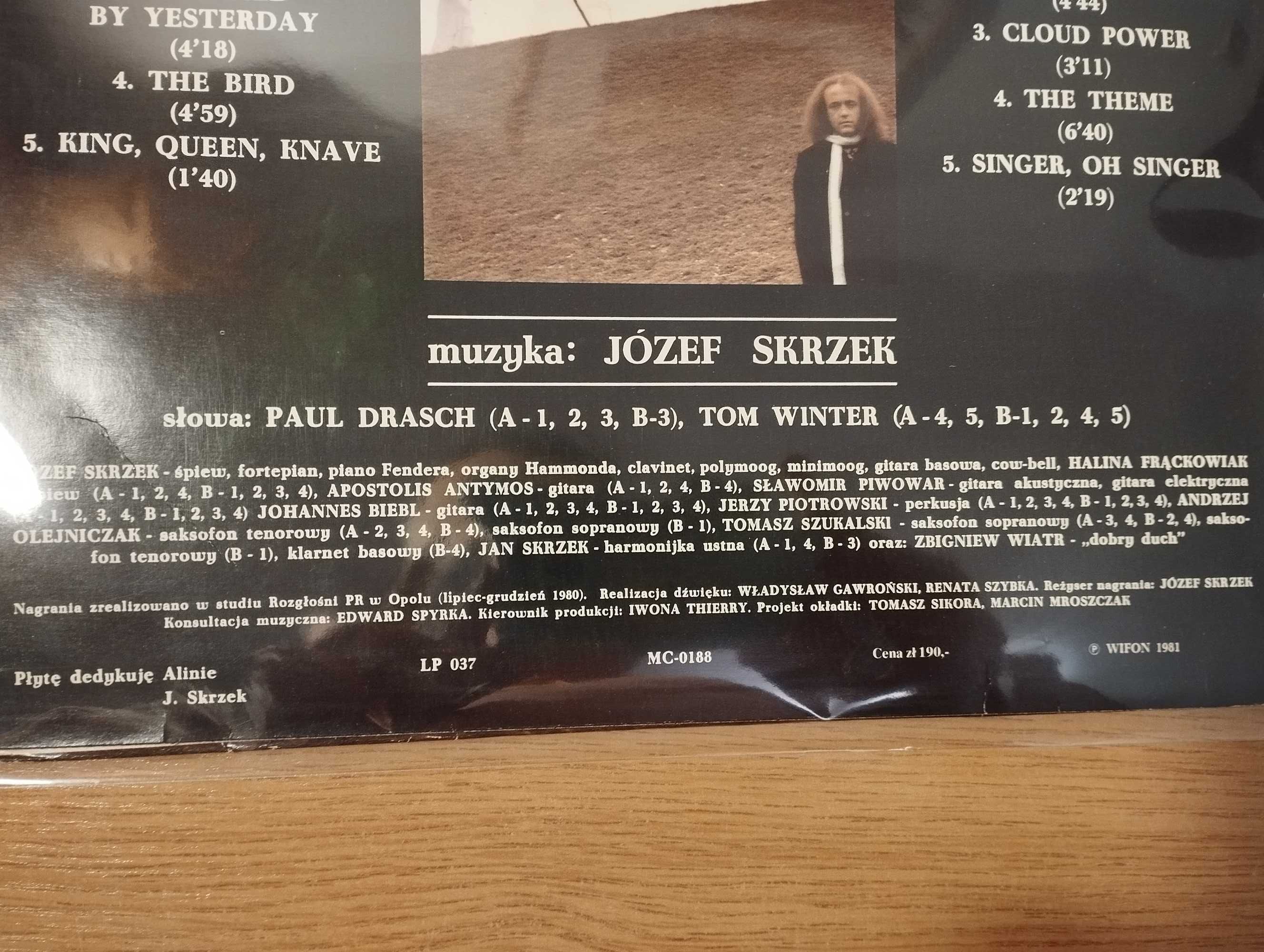 Winyl Józef Skrzek Józefina EX super stan Nowa folia ochronna