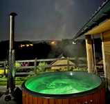 Domek jacuzzi sauna śniadania  50 m od jeziora w górach  Sauna Gorąca