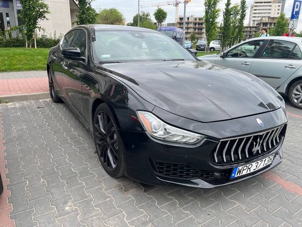 Продам авто Maserati Ghibli s 2018 black ,3.0v6
