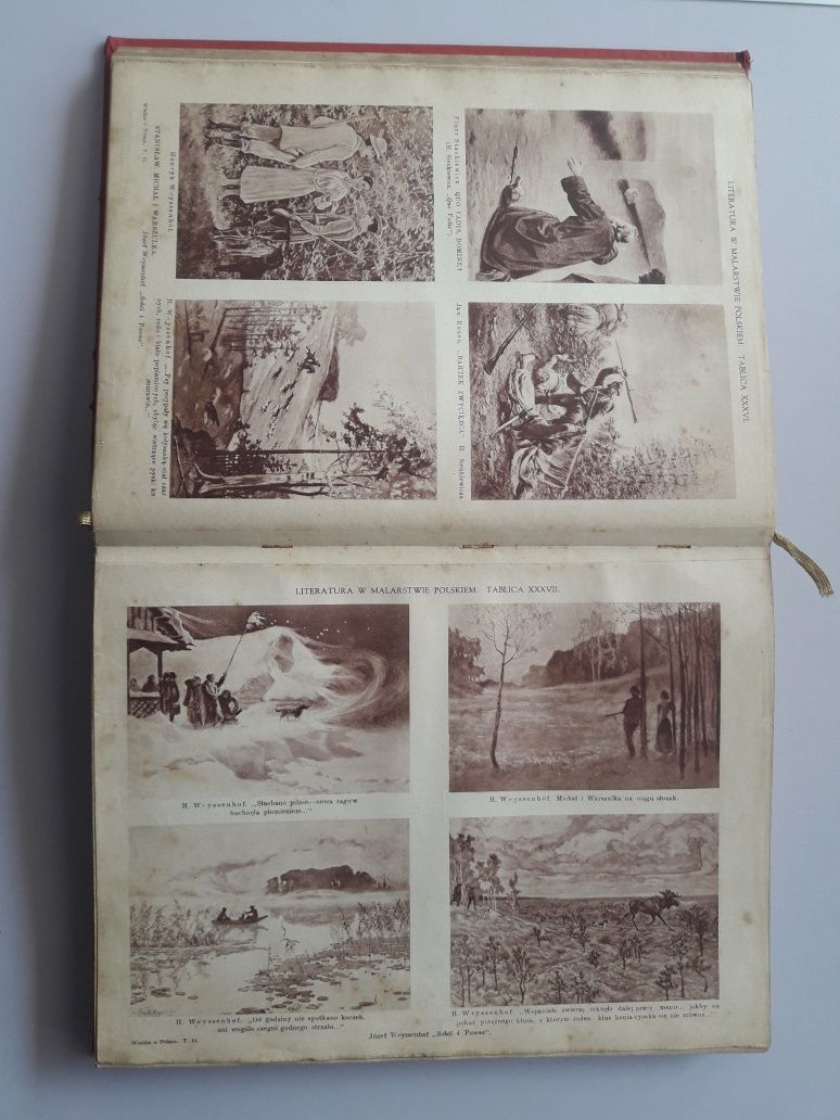 Przedwojenny album Wiedza o Polsce tom czwarty 1932 rok
