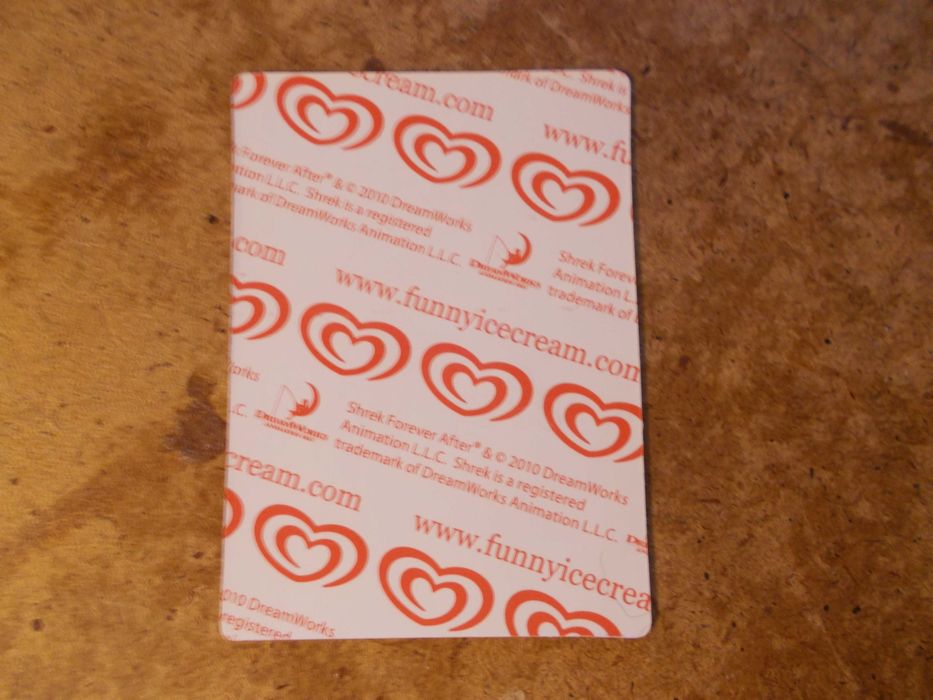 cartões do SHREK