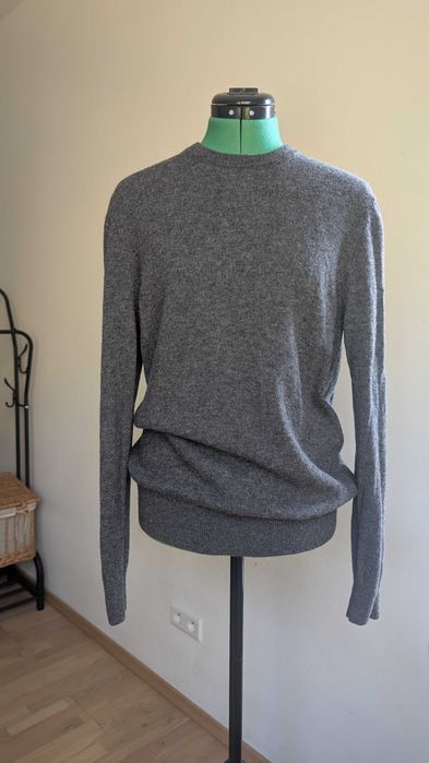 Luksusowy sweter Howick (House of Fraser) 100% wełna lambswool, M