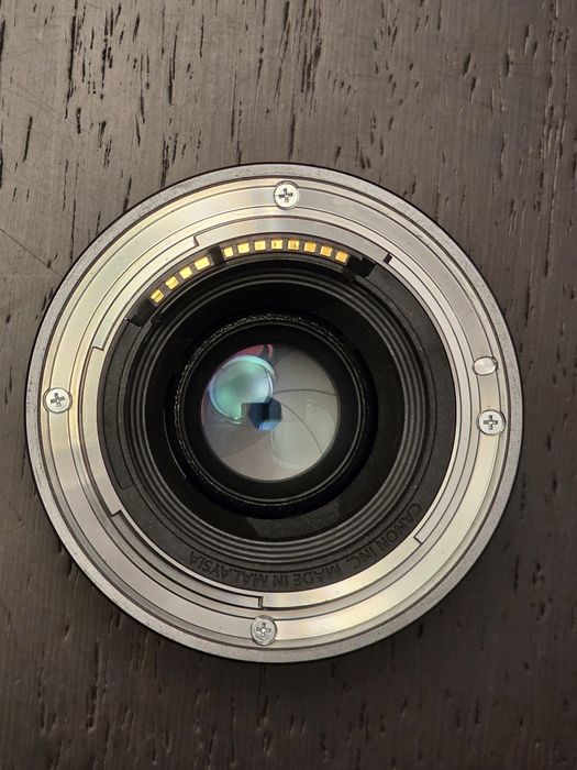 Lente Canon RF 50 f1.8 stm -  impecável com caixa