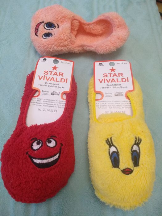 Шкарпетки -тапочки на дівчинку
