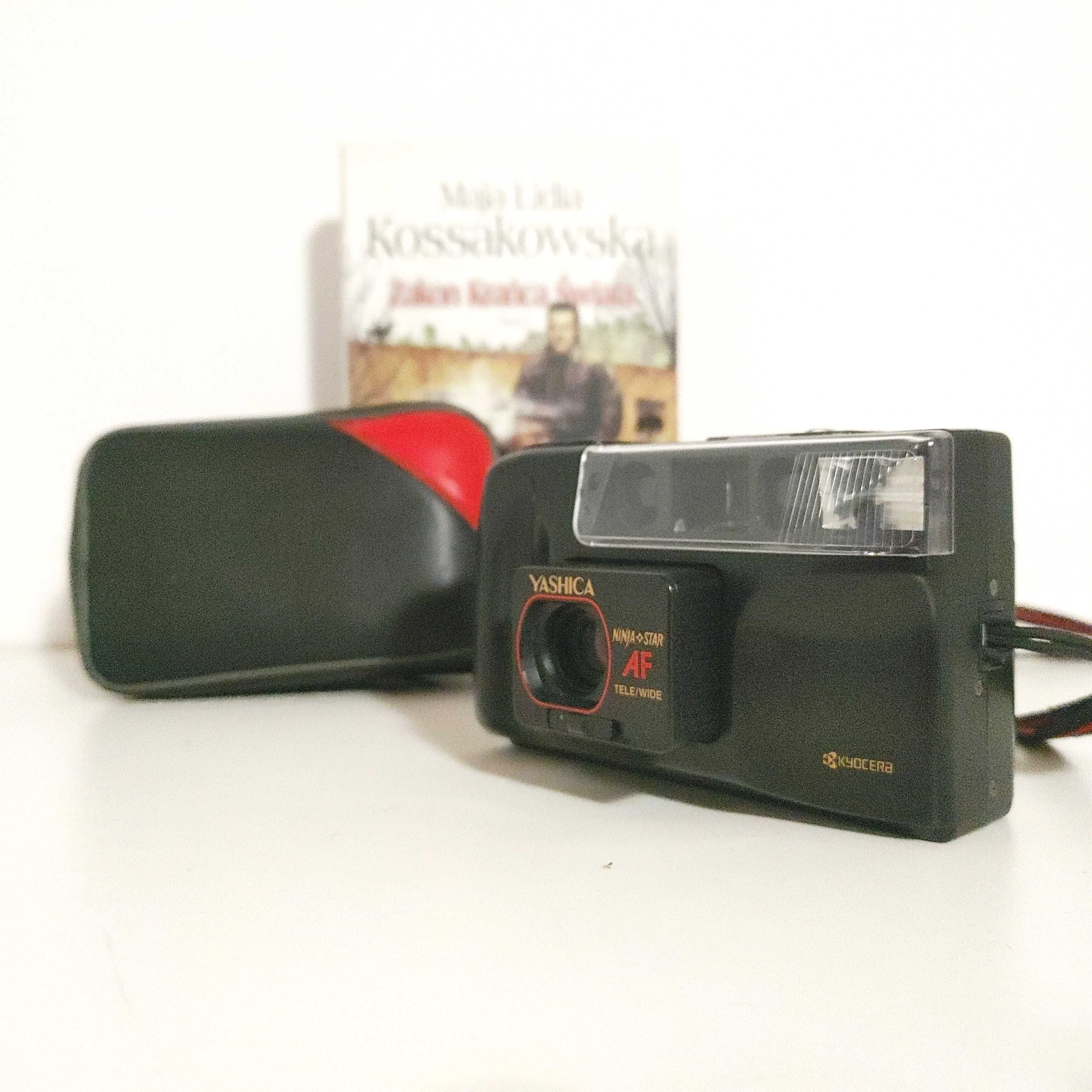 Niezawodna Yashica DF 100 AF Kompaktowy aparat fotograficzny analog