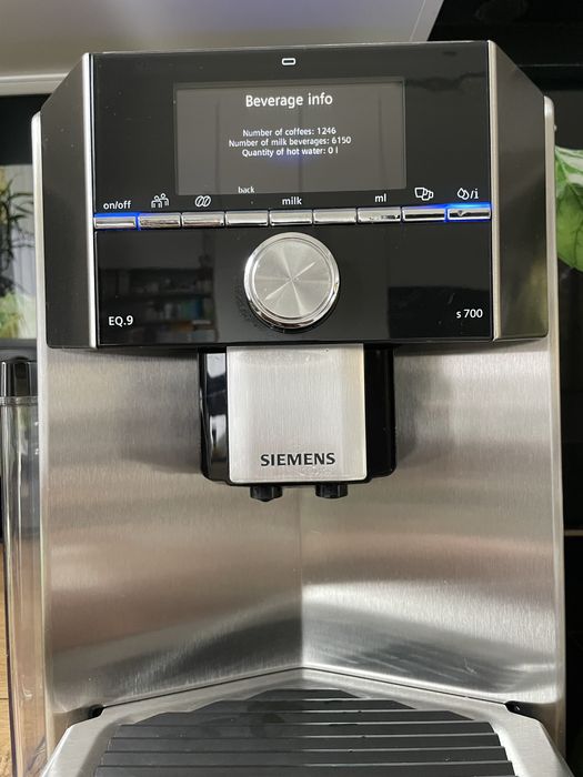 Ekspres cisnieniowy siemens eq 9 s700 ( jura bosch saeco krups )