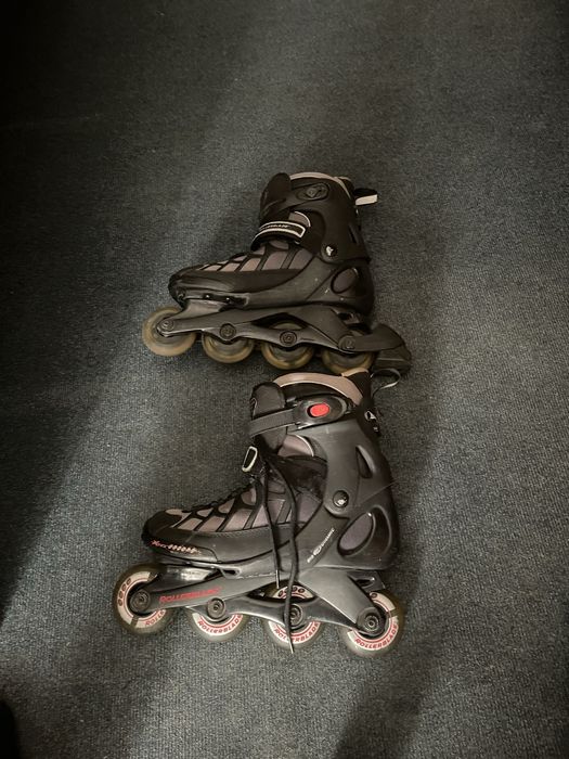 Patins em linha de marca rollerblade evo03