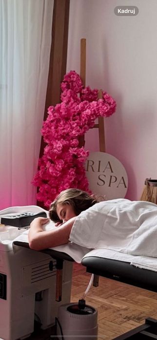 Instalacja kwiatowa – kolor fuksjowy 60cm