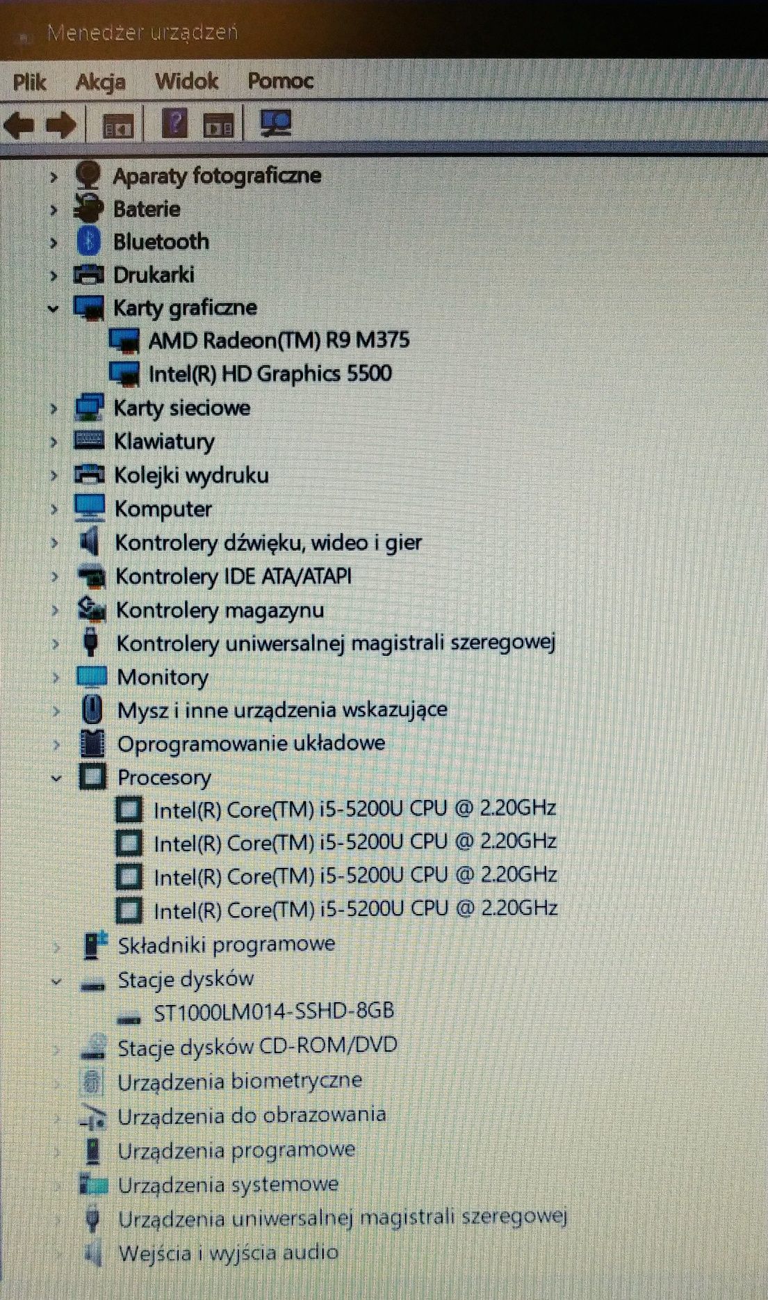 Laptop Lenovo Z51 i5/4GB/1000GB/Radeon R9 M375/Full HD/Win 10 Home