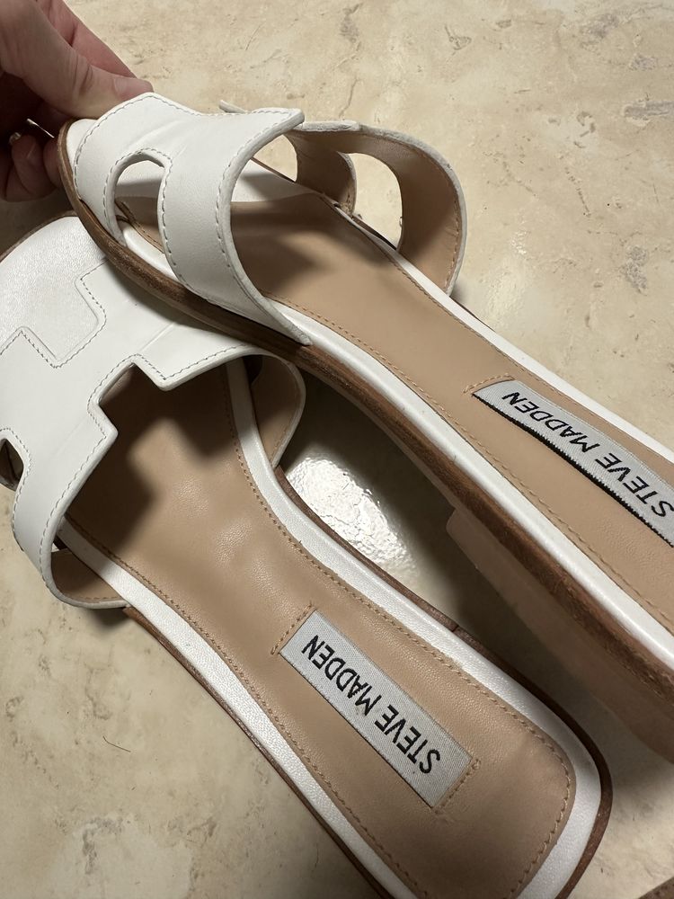 Тапки Steve Madden в стилі Hermes