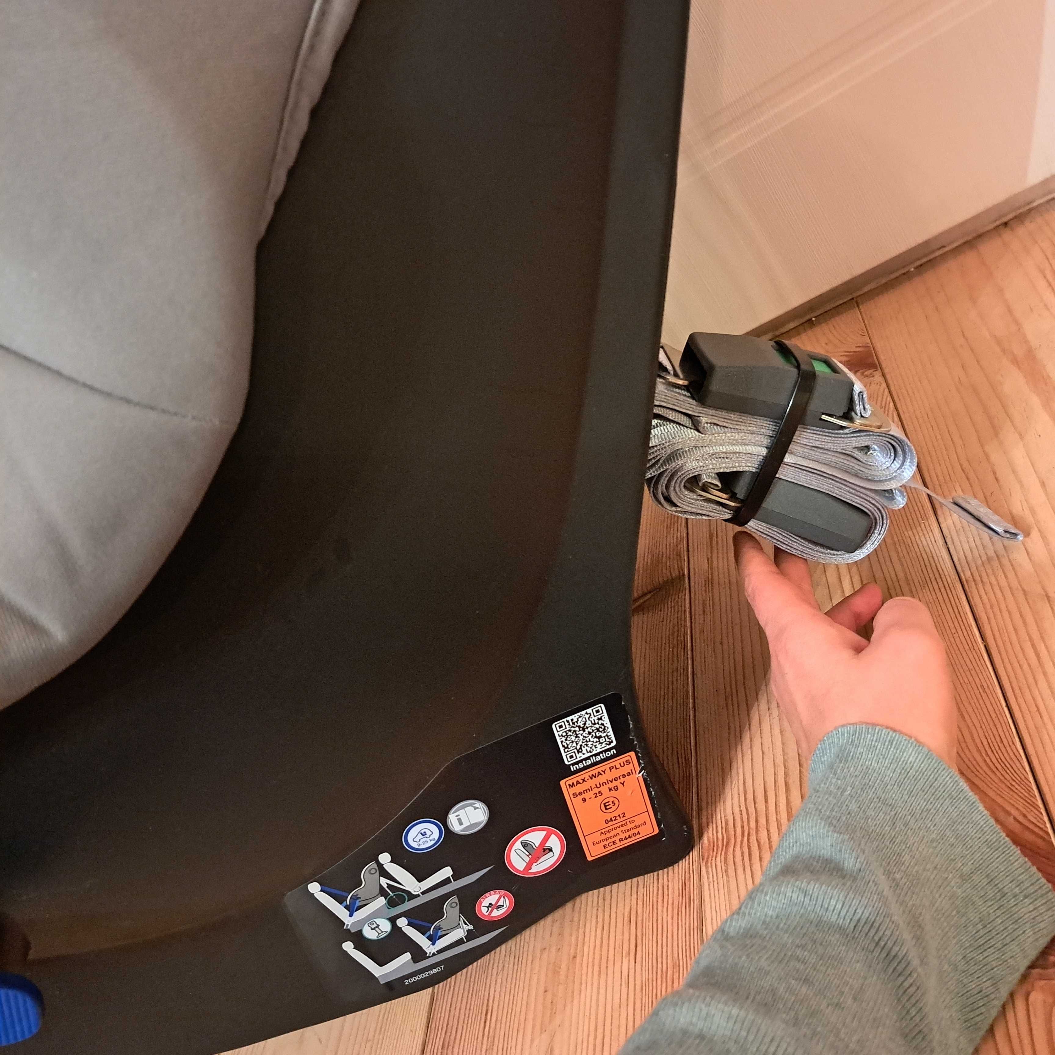 Britax Max Way plus 9-25 kg  RWF. Testy ADAC i PLUS !