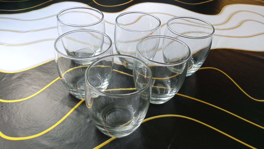 Szklanki żaroodporne do napojów 200 ml komplet 6 szt.