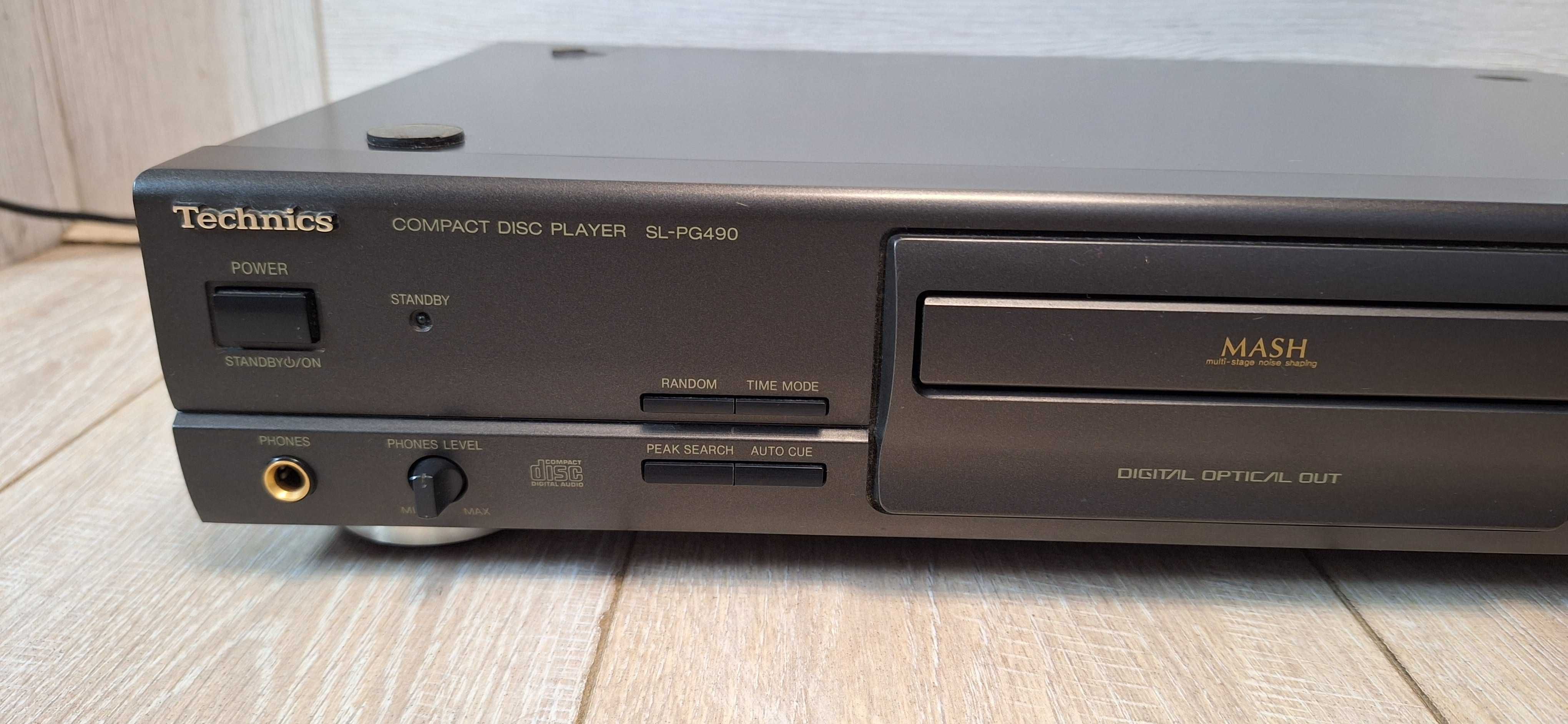 Odtwarzacz CD Technics SL-PG 490+ Przewody OKAZJA Sprawny ! POLECAM !