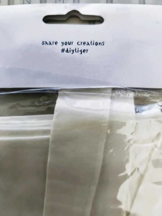 Sacola de tecido para pintar - Tiger