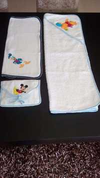 Conjunto de 3 peças para Bebe, com figuras Disney