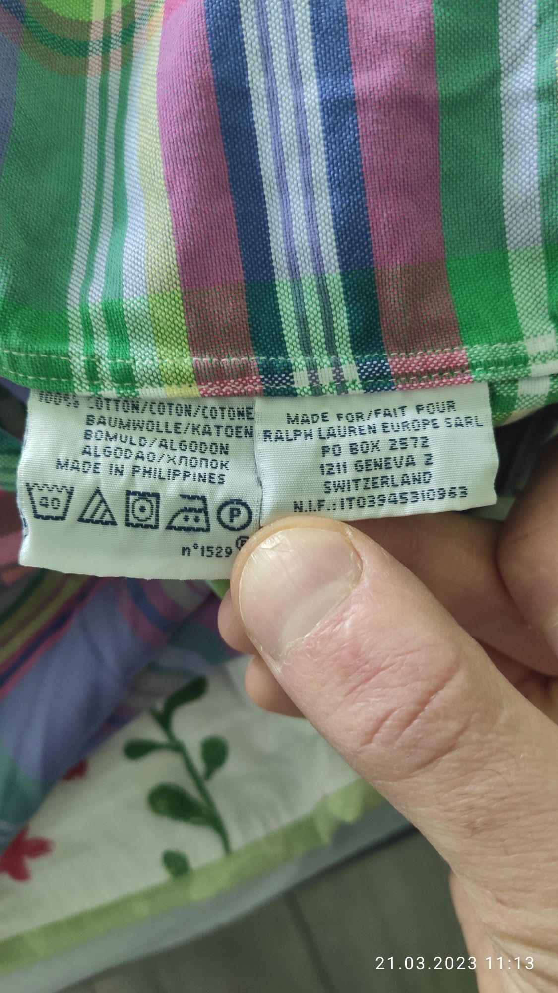 Koszula męska Ralph Lauren Polo original rozmiar L nowa bez metki.