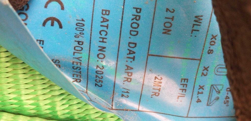 Zawiesie pasowe 2m 2t