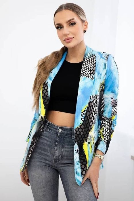 Kolorowe marynarki bawelniane m l xl