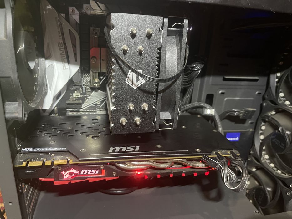 Игровой компьютер i7 8700k msi 1070ti