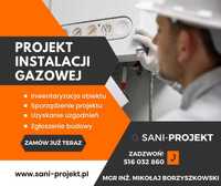 Projekt instalacji gazowej