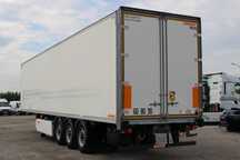 Fruehauf KONTENER /3-OSIE/ TYLNE DRZWI /KOSZ NA PALETY/**SERWIS FR**/SUPER STAN /  Doppelstock / auto-kot.pl /