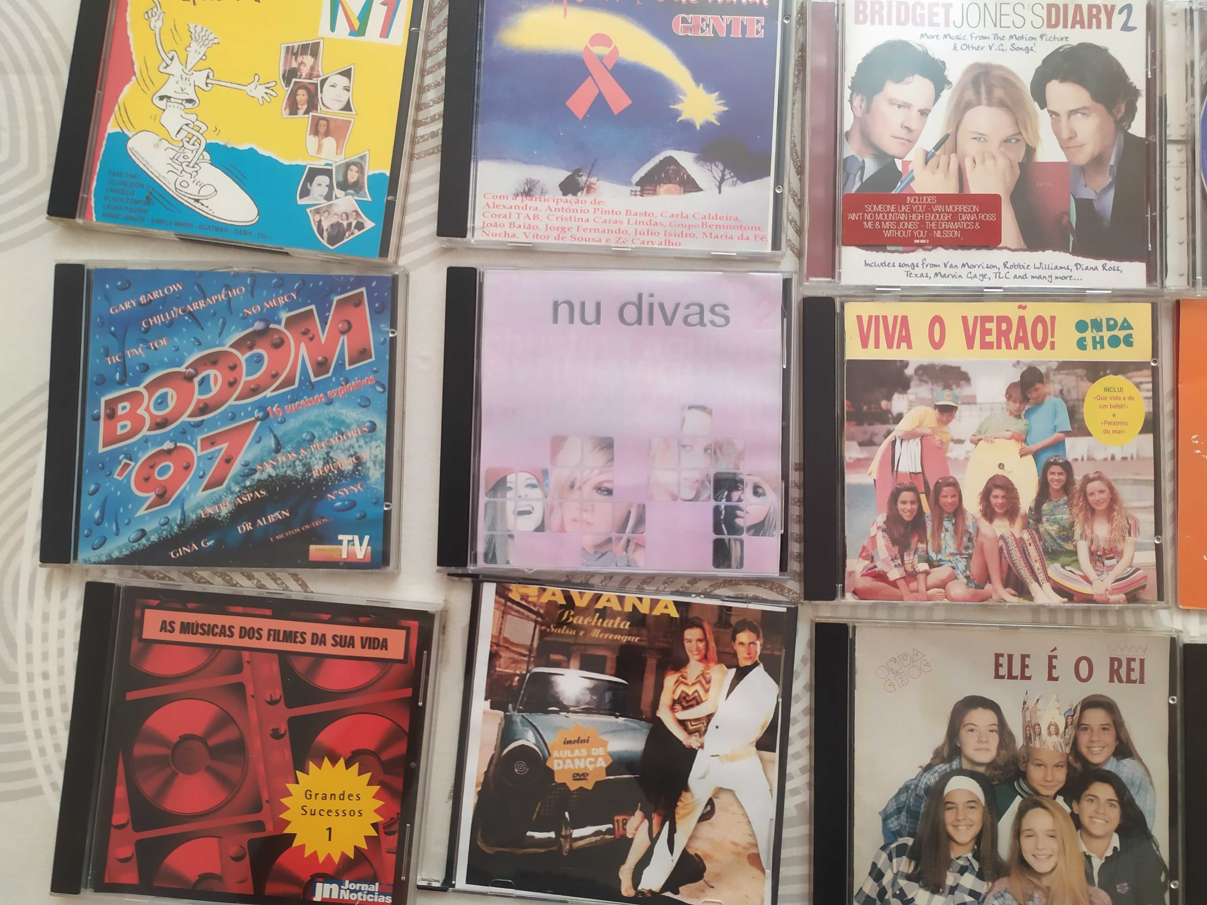 Lote CD música dos anos 80 e 90