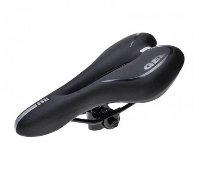 SIEDZENIE Rowerowe Mtb Czarne Gel