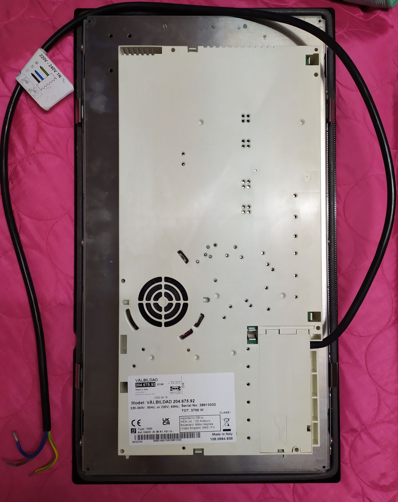Placa de indução