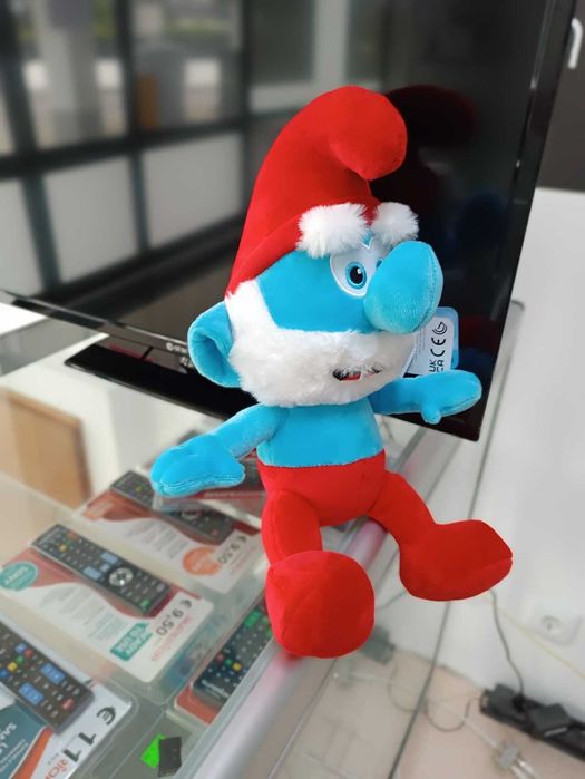 PROMO:Peluche Grande Smurf Smurfs 33cm