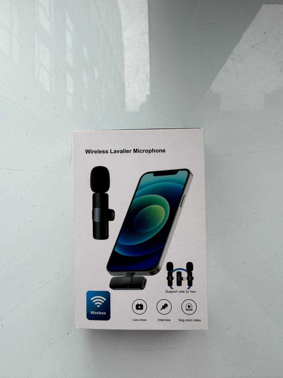 Бездротовий мікрофон для iPhone - Wireless Lavalier