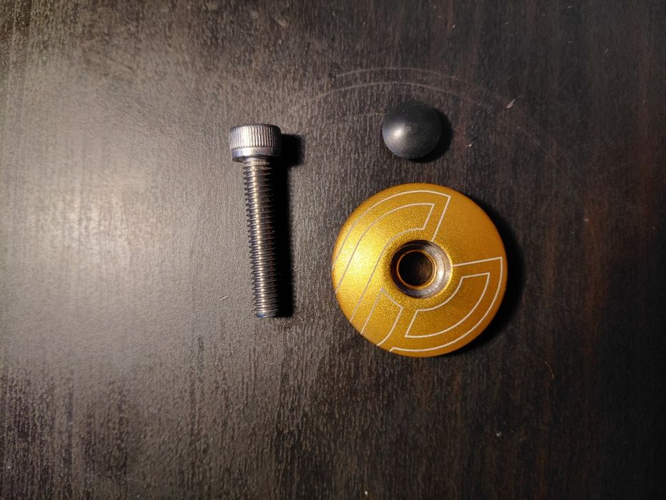 Kapsel sterów Cinelli złoty